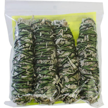 Smudging Stick - Canadian High Mountain Sage 4" - Ziya Blue