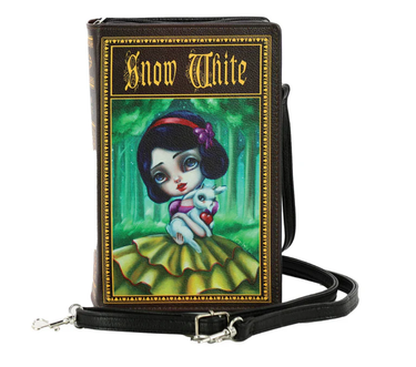 Snow White Book Clutch Bag - Ziya Blue