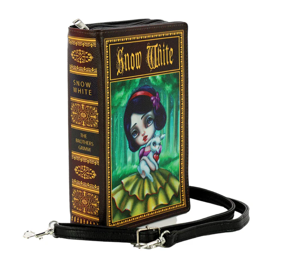 Snow White Book Clutch Bag - Ziya Blue