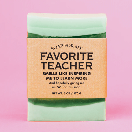 Soap For My Favorite Teacher - Ziya Blue