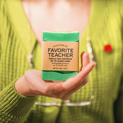 Soap For My Favorite Teacher - Ziya Blue