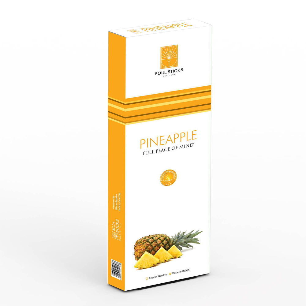 Soul Sticks - Pineapple Premium Series Incense Sticks - Ziya Blue