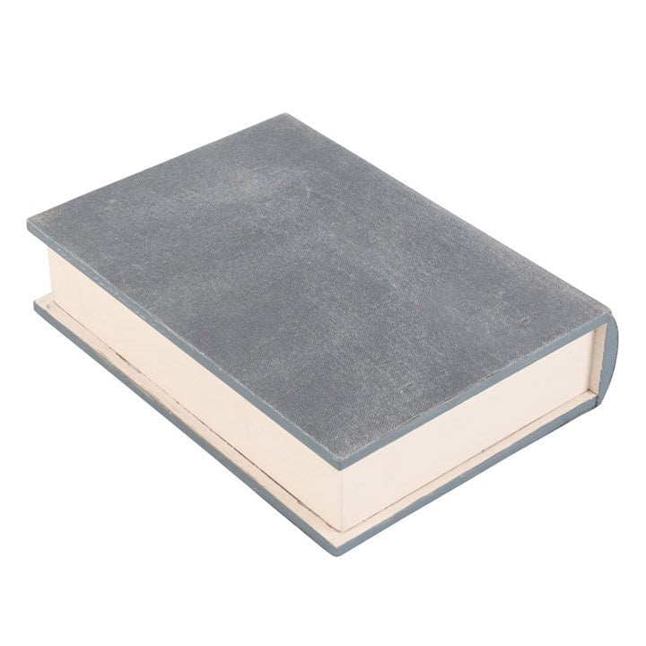 Spells and Curses Book Shaped Storage Box - Ziya Blue