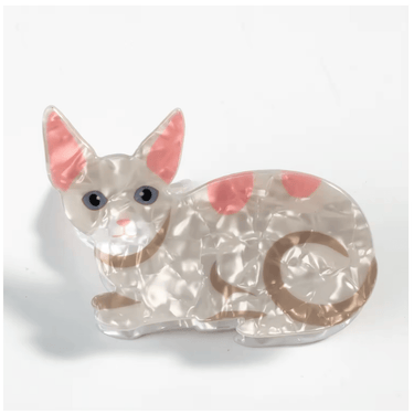 Sphynx Cat Hair Claw - Ziya Blue