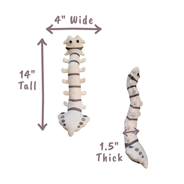 Spine Plush - Ziya Blue