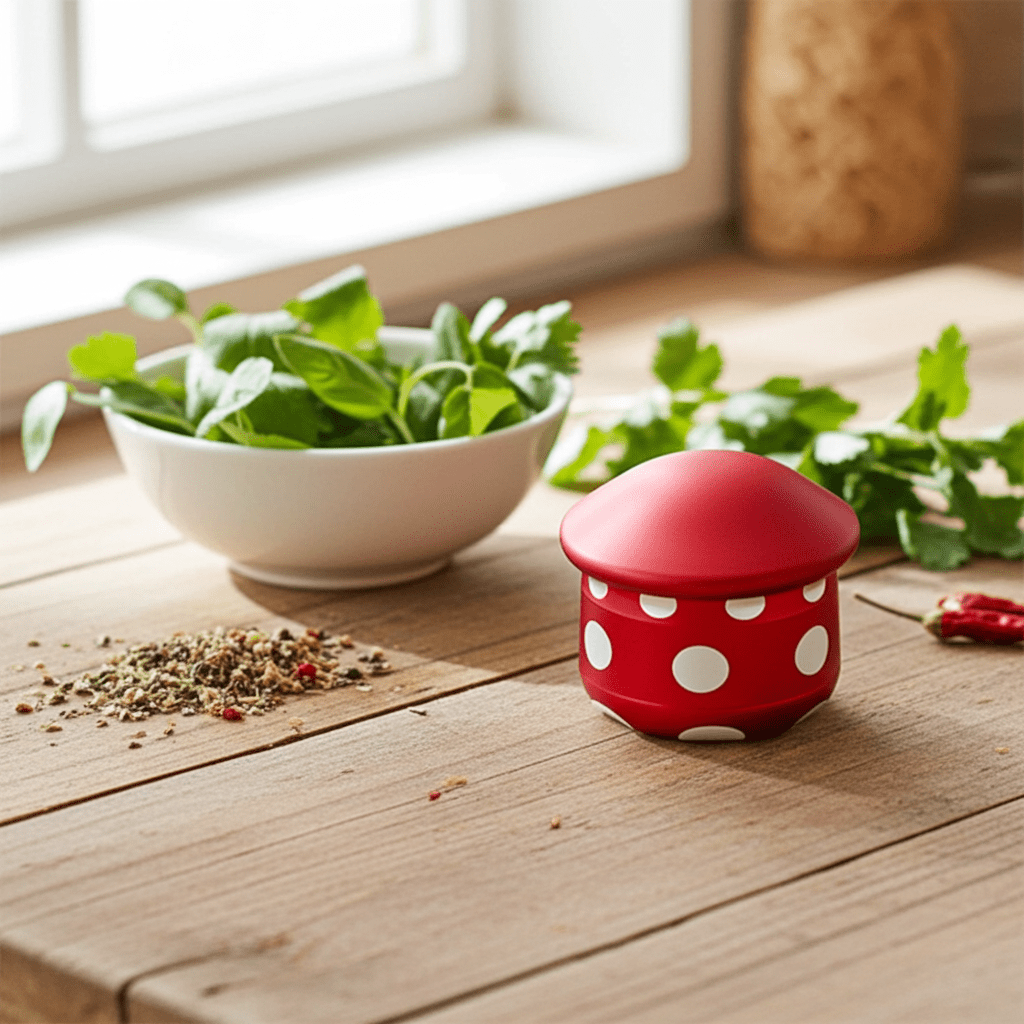 Spotted Mushroom Grinder - Ziya Blue
