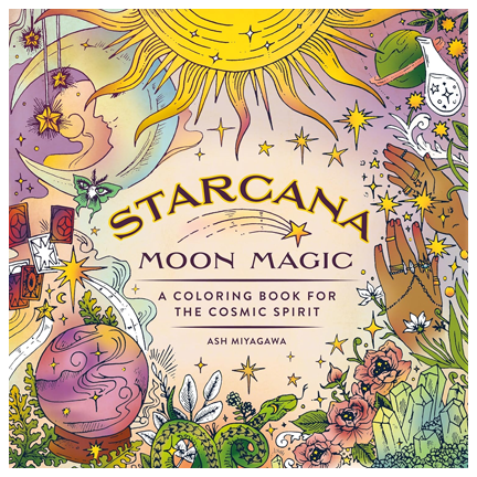 Starcana: Moon Magic: A Colouring Book for the Cosmic Spirit - Ziya Blue