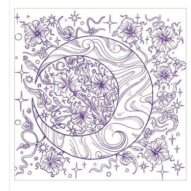 Starcana: Moon Magic: A Colouring Book for the Cosmic Spirit - Ziya Blue