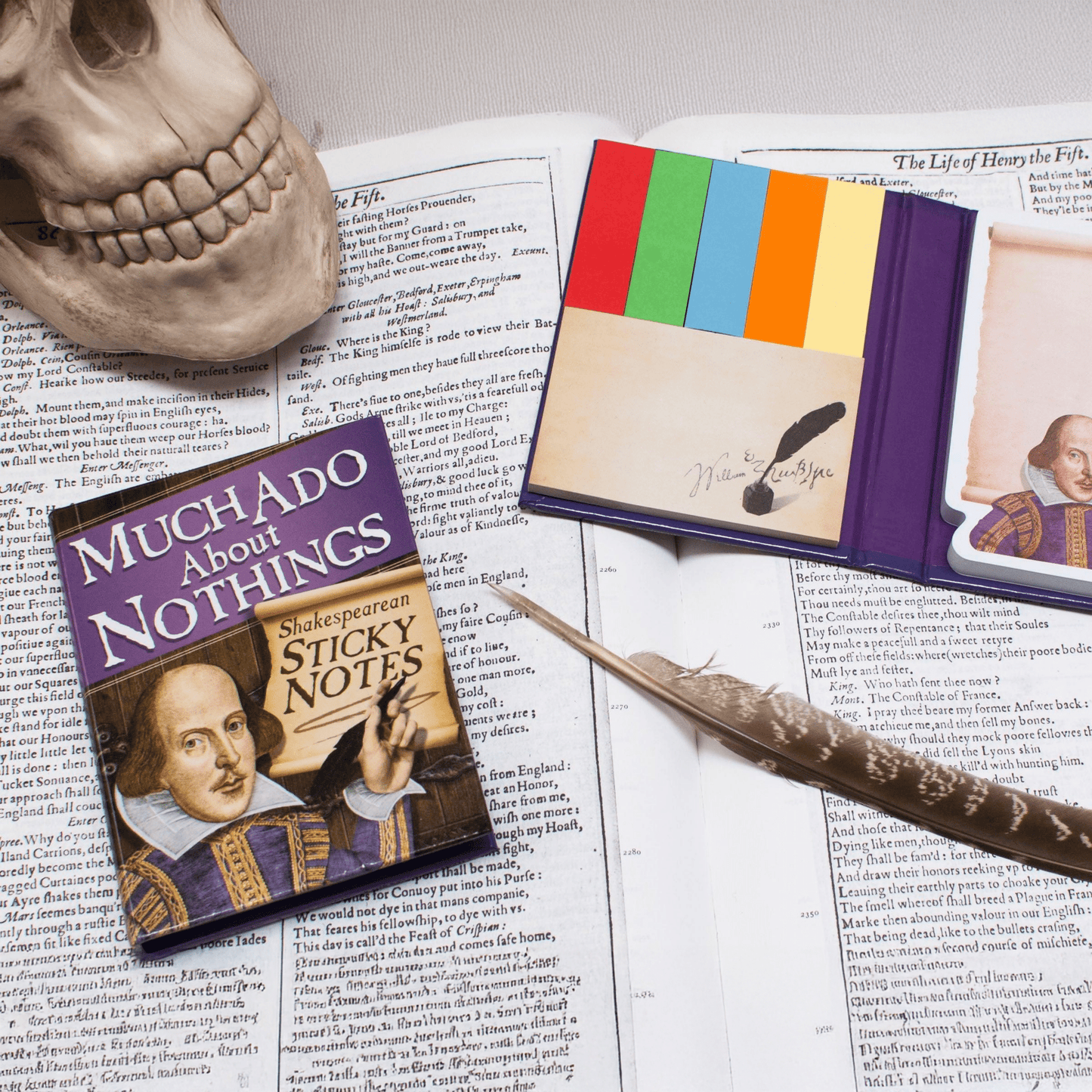 Sticky Note Set - Ziya Blue