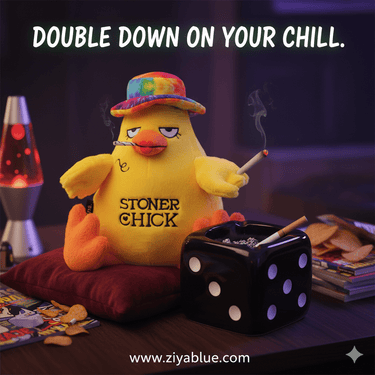 Stoner Chick Plush Buddy! - Ziya Blue