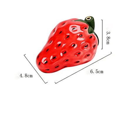 Strawberry Incense Holder - Ziya Blue