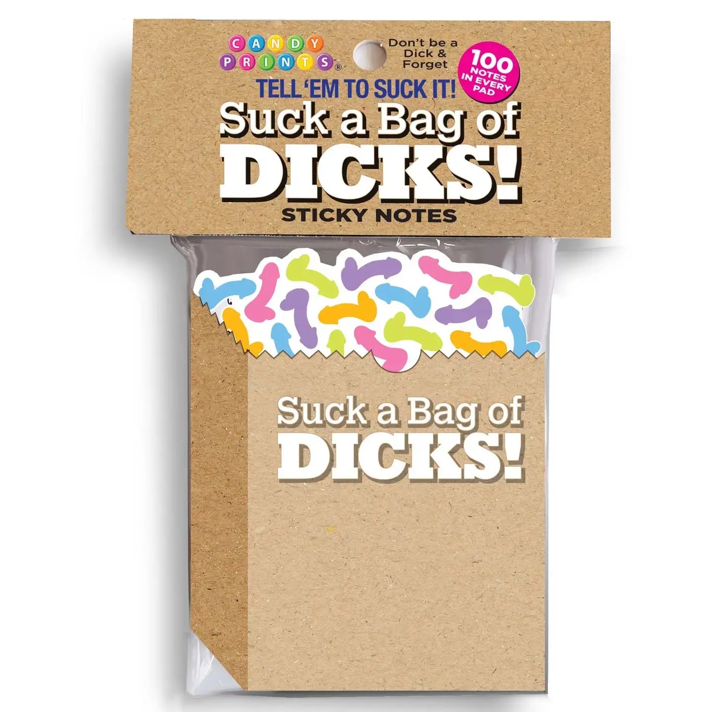 Suck a Bag of Dicks Sticky Notes 📓😂 - Ziya Blue
