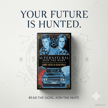 Supernatural Tarot Deck: 78 - Card Deck and Guidebook - Ziya Blue