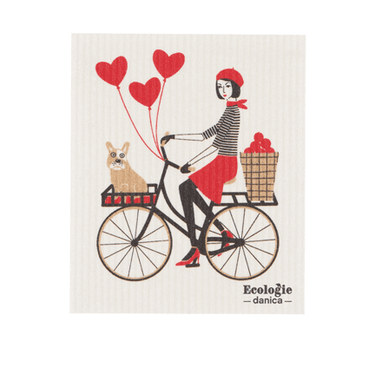 Swedish Dishcloth Tour De Paris - Ziya Blue