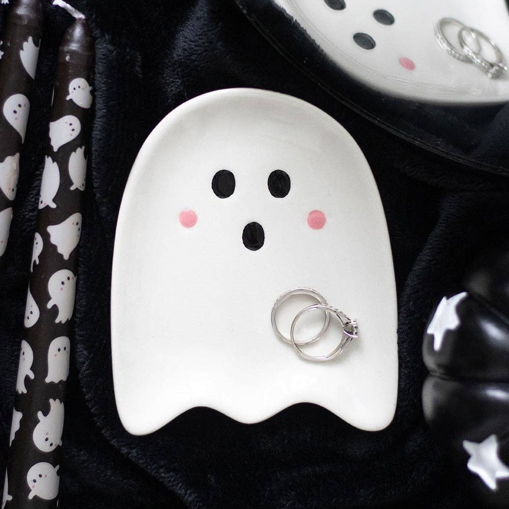 Sweet Ghost Trinket Dish - Ziya Blue