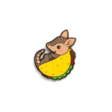 Tacodillo Pin - Ziya Blue