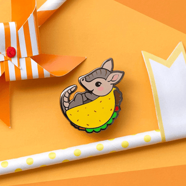 Tacodillo Pin - Ziya Blue