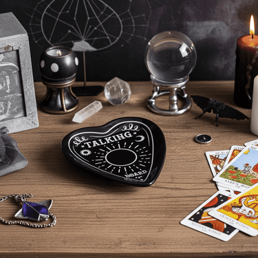 Talking Board Planchette Trinket Dish - Ziya Blue