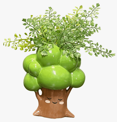 Tall Grove Tree Planter - Ziya Blue