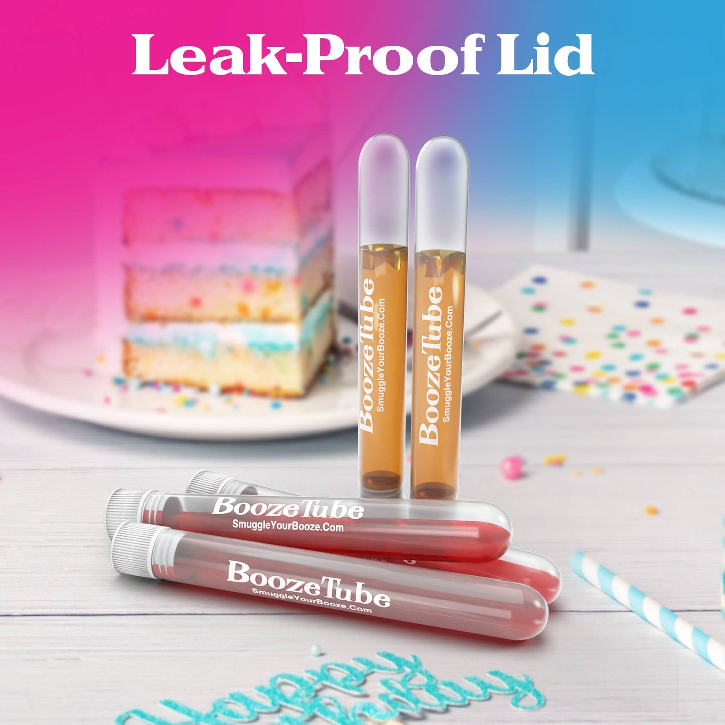 Tampon Flasks: 5 Booze Tubes & Resealable Wraps! - Ziya Blue