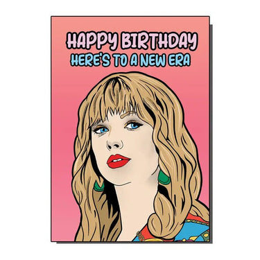 Taylor Swift Inspired Birthday Card - Ziya Blue