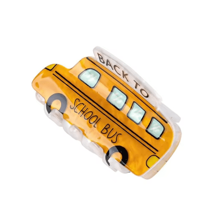 Teacher Mini Hair Claws - Ziya Blue