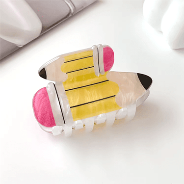 Teacher Mini Hair Claws - Ziya Blue