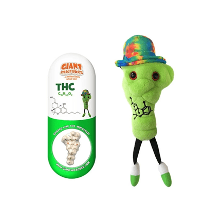 THC Plush Buddy: Your Best BUD in Learning! - Ziya Blue