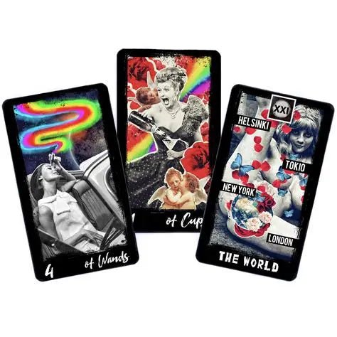 The Badass Tarot Deck (Factory Edition) - Ziya Blue