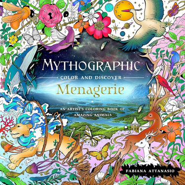 The Menagerie: An Artist's Coloring - Ziya Blue