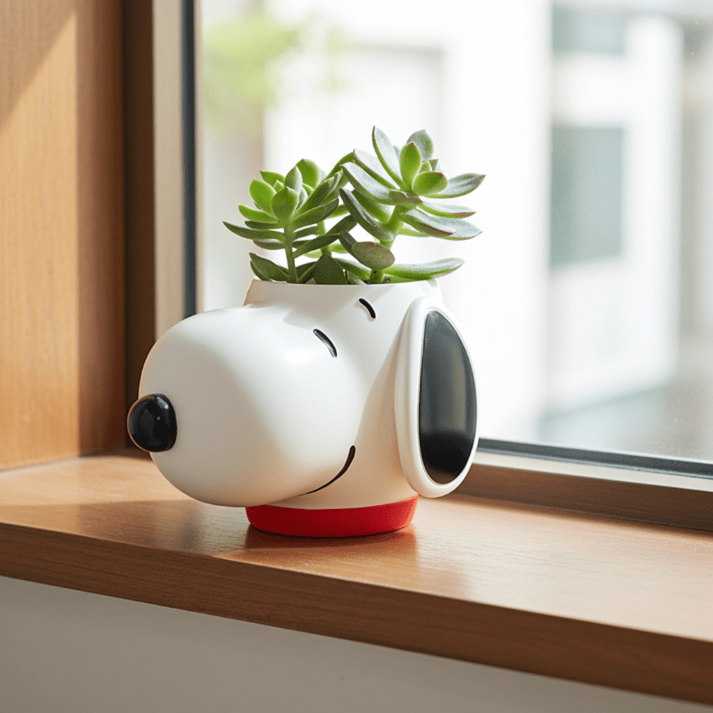 🐾 The Peanuts Plant Pot - Ziya Blue