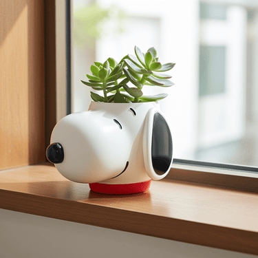🐾 The Peanuts Plant Pot - Ziya Blue
