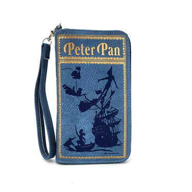 The Peter Pan Wallet - Blue - Ziya Blue