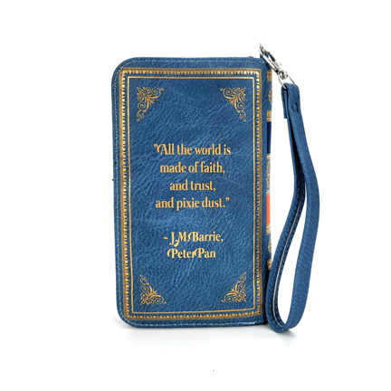 The Peter Pan Wallet - Blue - Ziya Blue