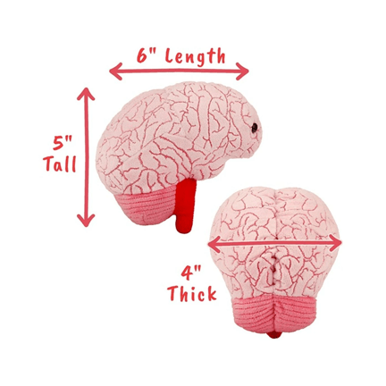 The Plush Brainiac Buddy - Ziya Blue