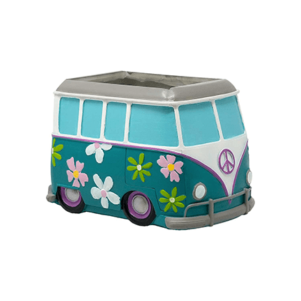 🚌 The Retro Roadtrip Planter - Ziya Blue