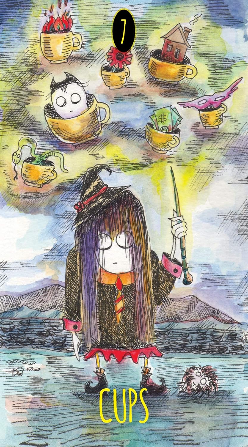 The Shadowland Tarot Deck & Guidebook by Monica Bodirsky - Ziya Blue