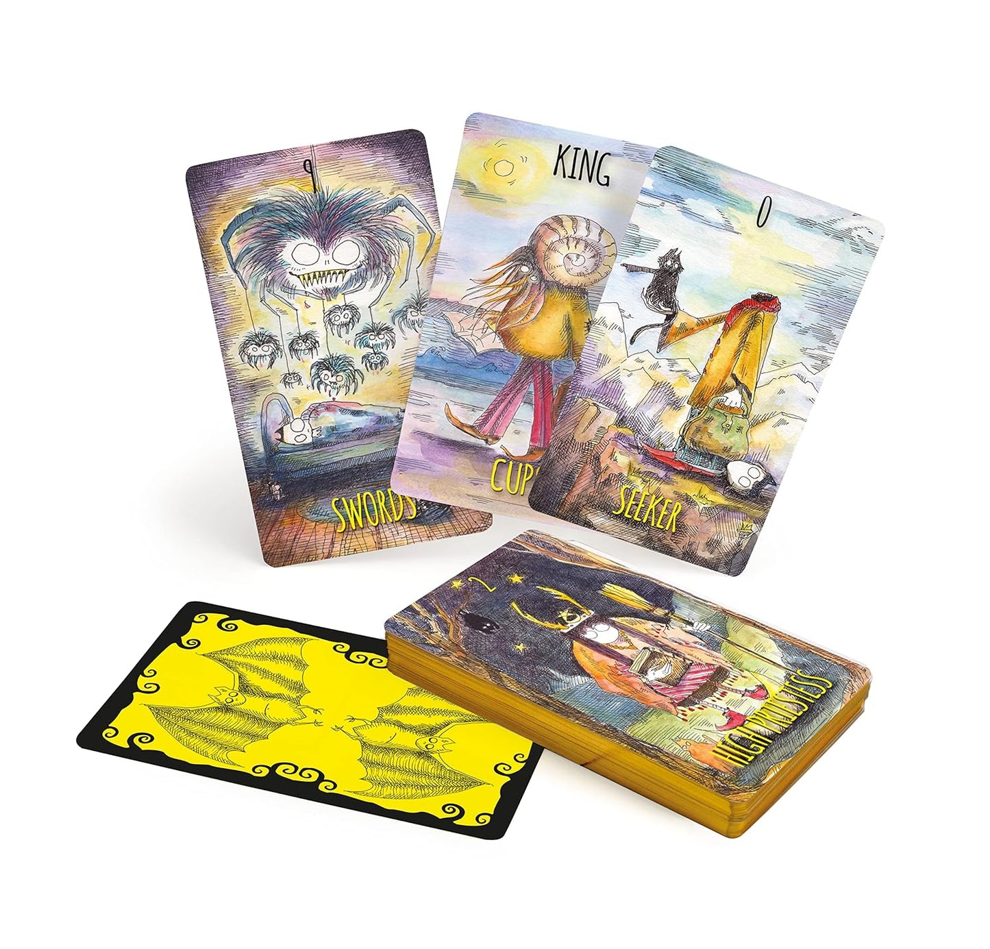 The Shadowland Tarot Deck & Guidebook by Monica Bodirsky - Ziya Blue