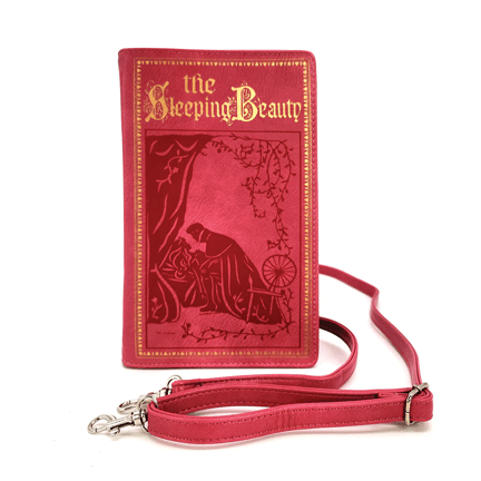 The Sleeping Beauty Vintage Book Clutch Bag - Ziya Blue