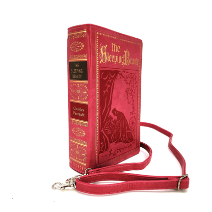 The Sleeping Beauty Vintage Book Clutch Bag - Ziya Blue