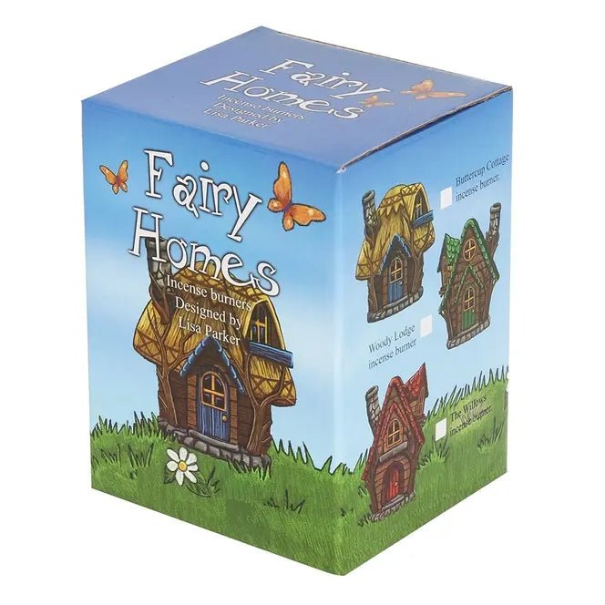 The Willows Incense Cone Burner - Ziya Blue