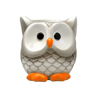 🦉 The Wise‑Guy Planter - Ziya Blue