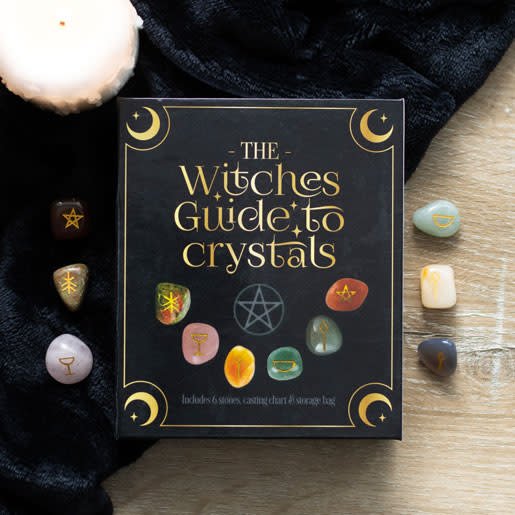 The Witches Guide To Crystals Gift Set - Ziya Blue