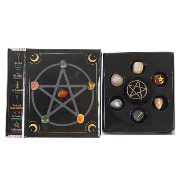 The Witches Guide To Crystals Gift Set - Ziya Blue