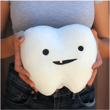 Tooth Plush - You Can't Hande the Tooth - Ziya Blue
