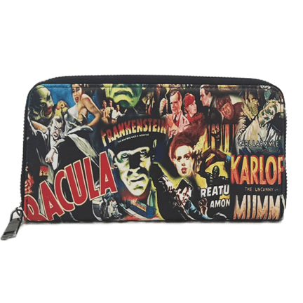 Universal Monsters Clutch Handbag - Ziya Blue