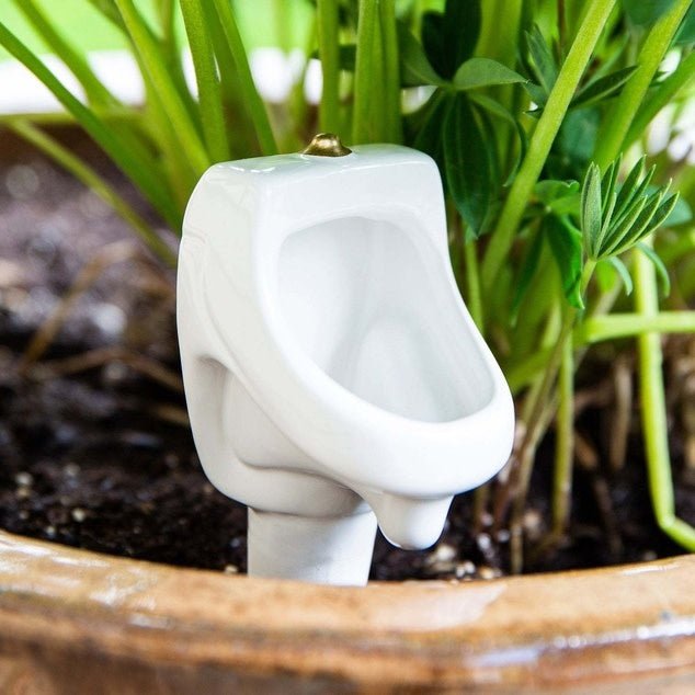 Urinal Plant Stake - Ziya Blue