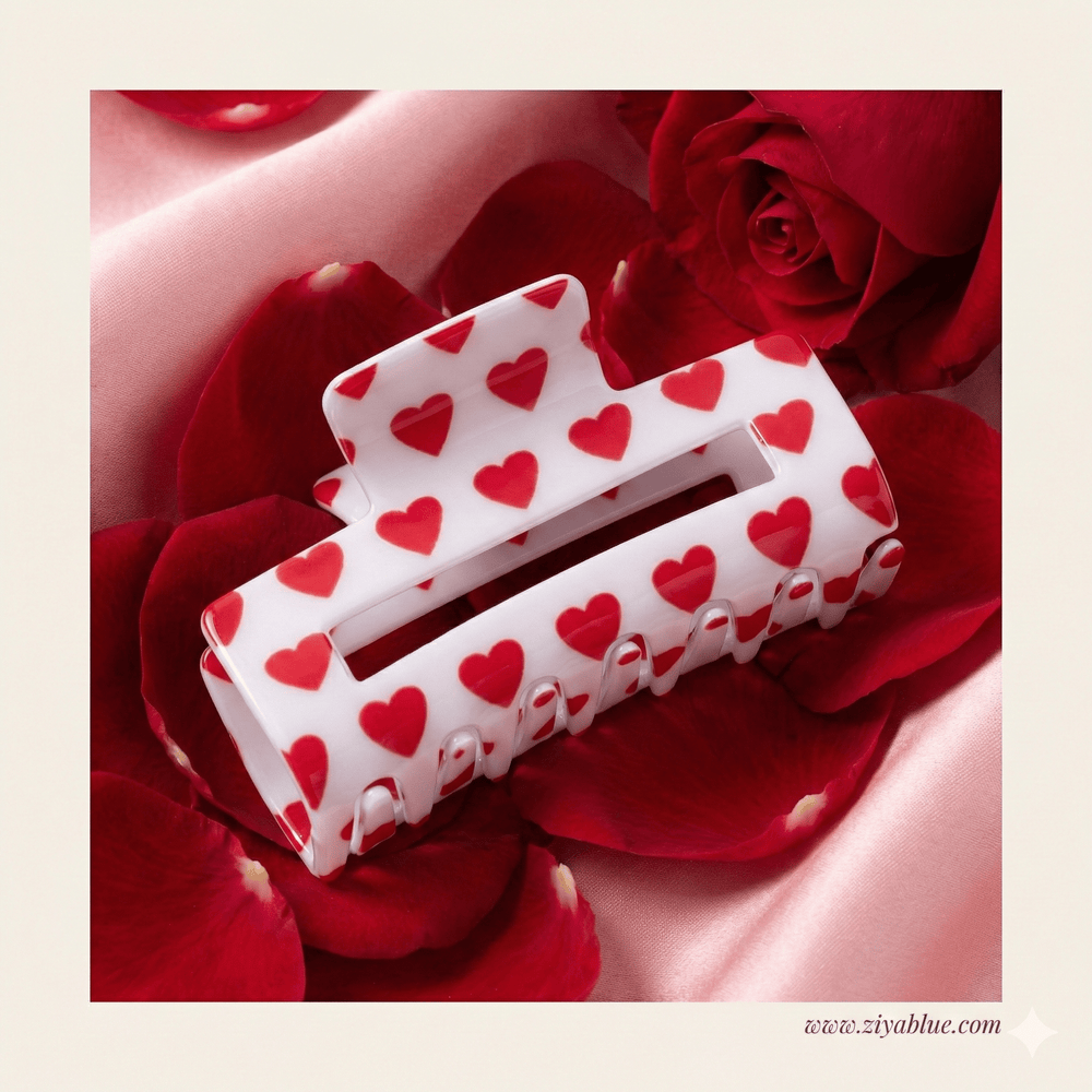 Valentine's Hair Claw ❤️ - Ziya Blue