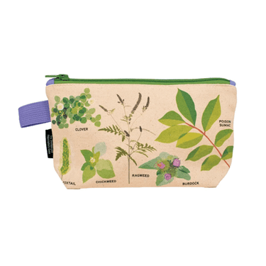 Weed Zipper Bag - Ziya Blue