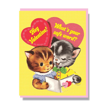 What's Your Safe Word? Card - Ziya Blue